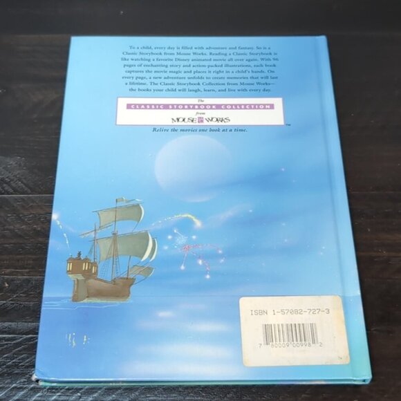 Vintage Disney The Little Mermaid Story Story Book Hardcover 1997 Princess - Picture 3 of 14